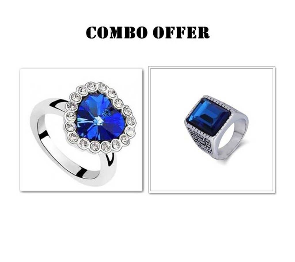 Combo Man's & Woman's Finger Ring