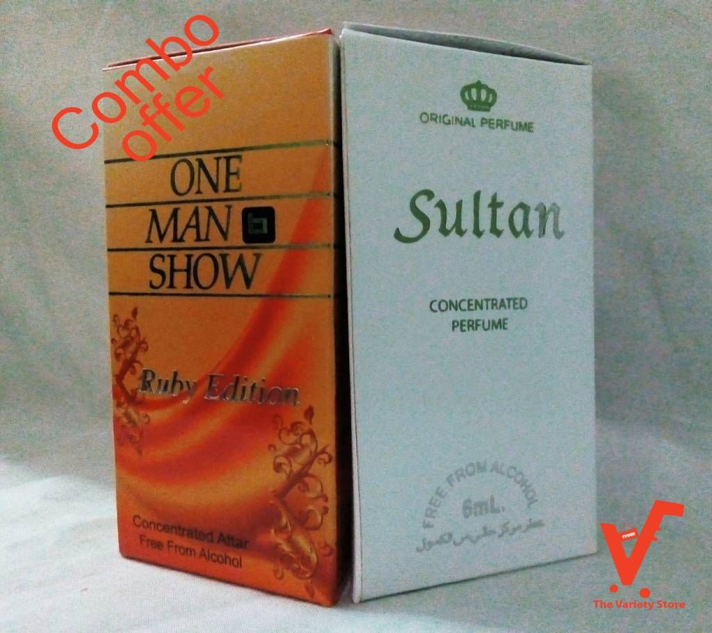 One man show + Sultan Attar 6ml each Bangladesh