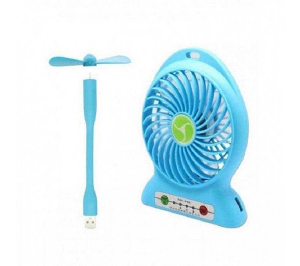 Rechargeable Mini Fan & USB Fan Combo
