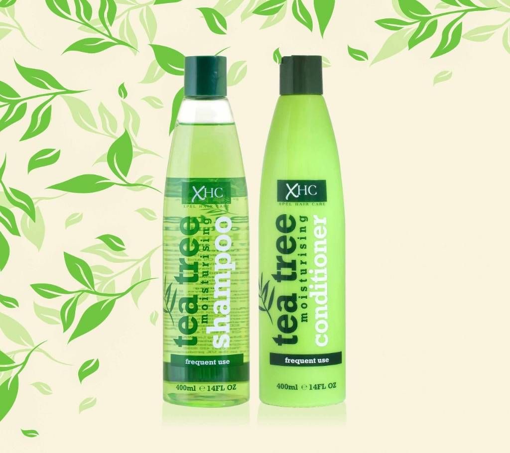 Combo of XHC Tea Tree Oil Moisturising Shampoo & Conditioner - UK