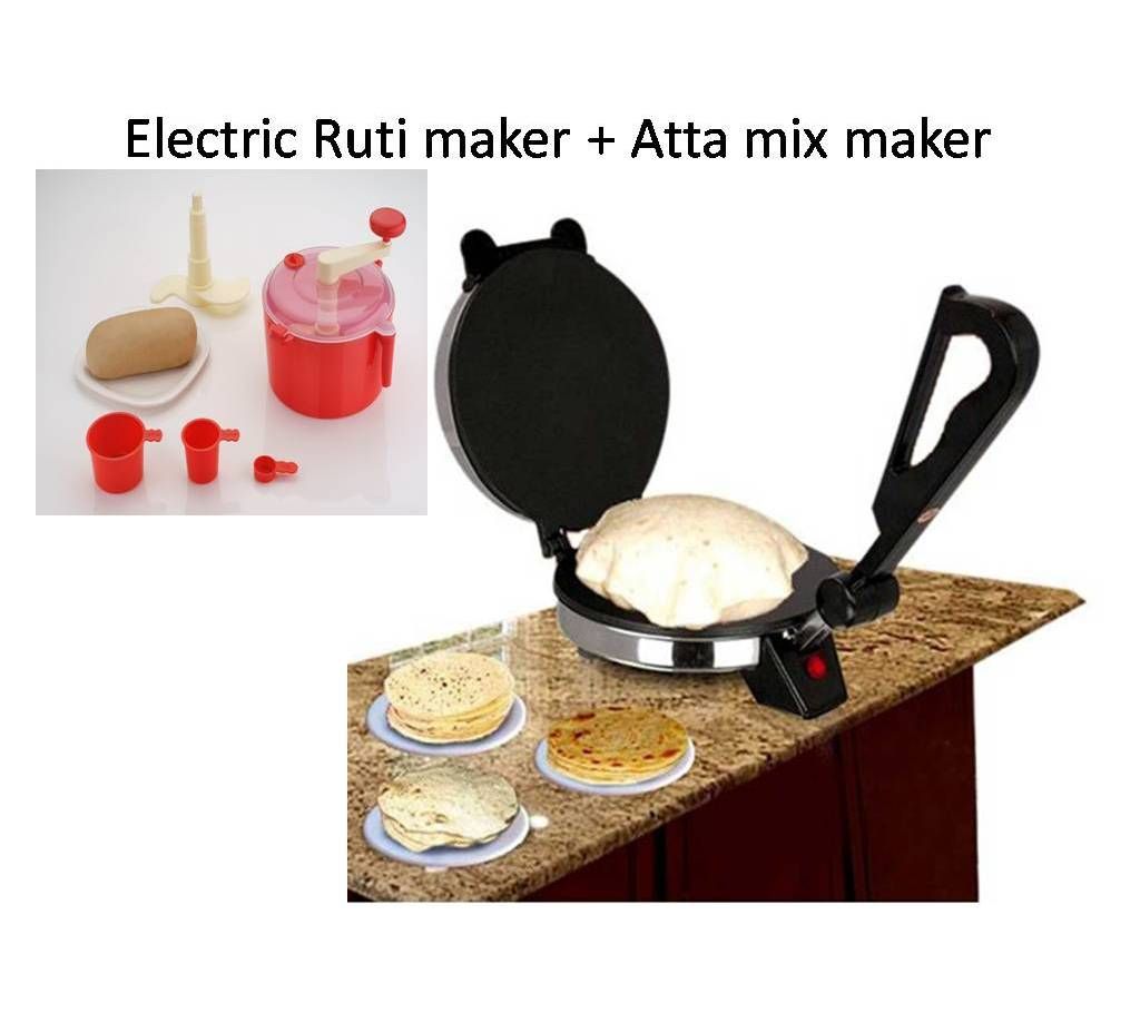 electric ruti maker + Atta mix maker