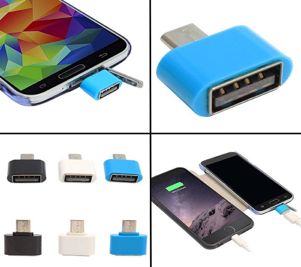 Mini USB 2.0 Micro USB OTG Converter Adapter