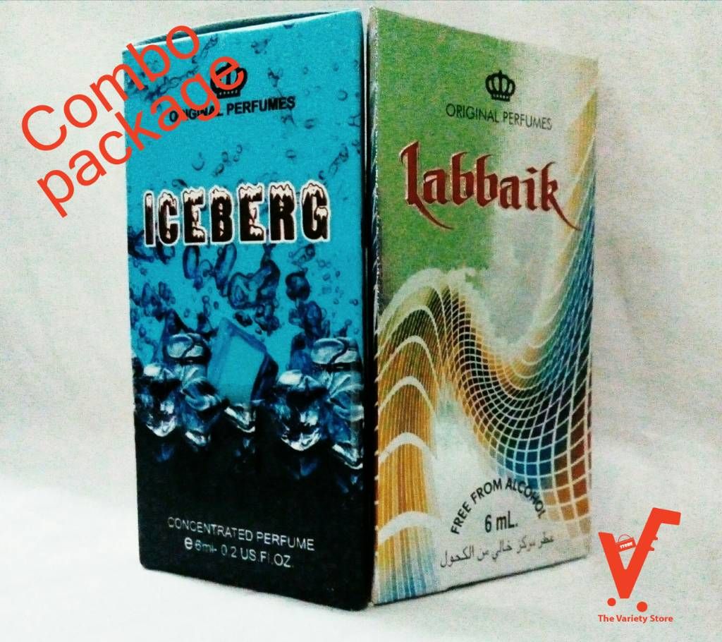 Labbaik+Iceberg Attar 6ml each Bangladesh
