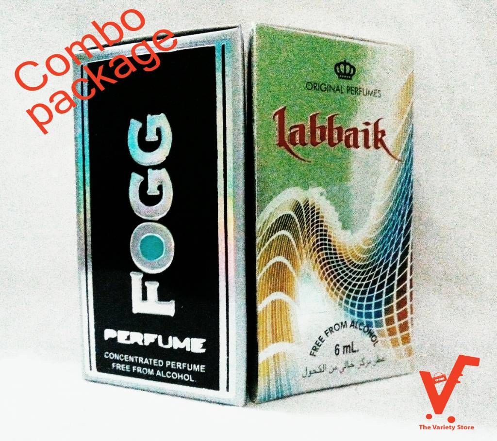 Labbaik+Fogg Attar 6ml each Bangladesh