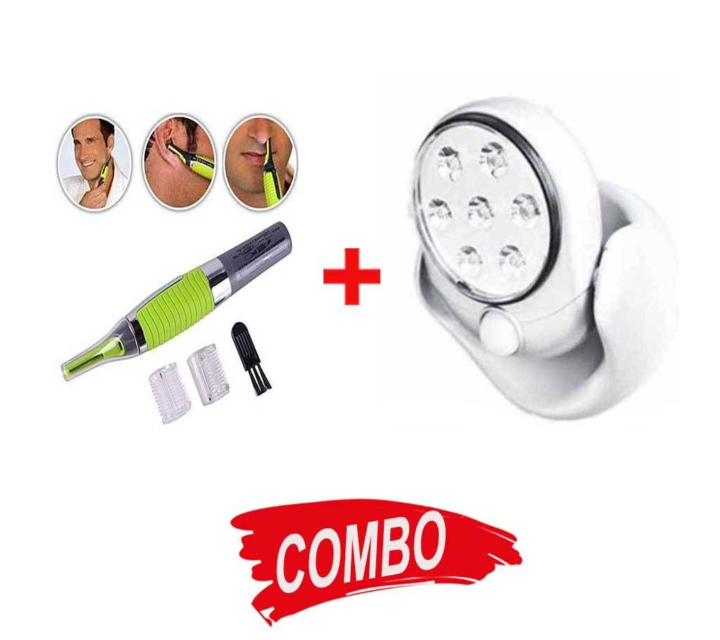 Micro Touch Max Trimmer+LED MOTION-ACTIVATED LIGHT Combo