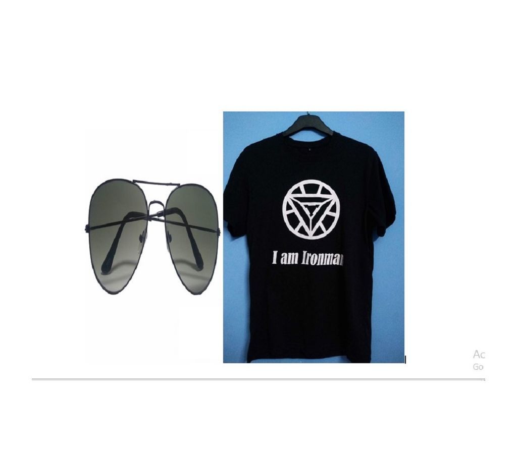 SUNGLASS & TSHIRT COMBOO