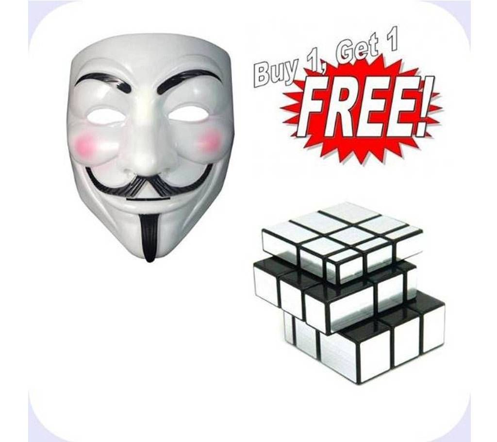 Vendetta Mask & Puzzle Combo