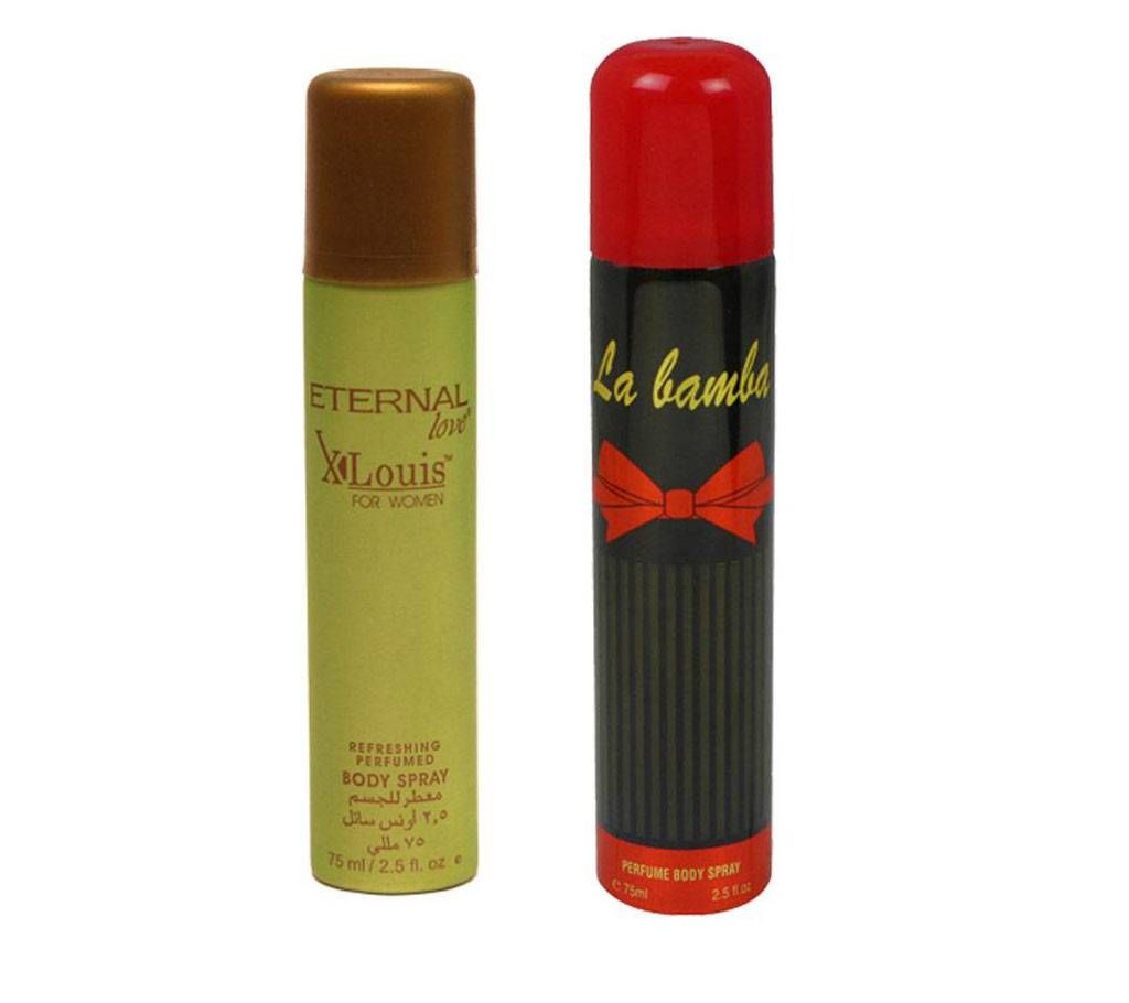 ETERNAL EX -LA BAMBA BODY SPRAY COMBO Origin - UAE