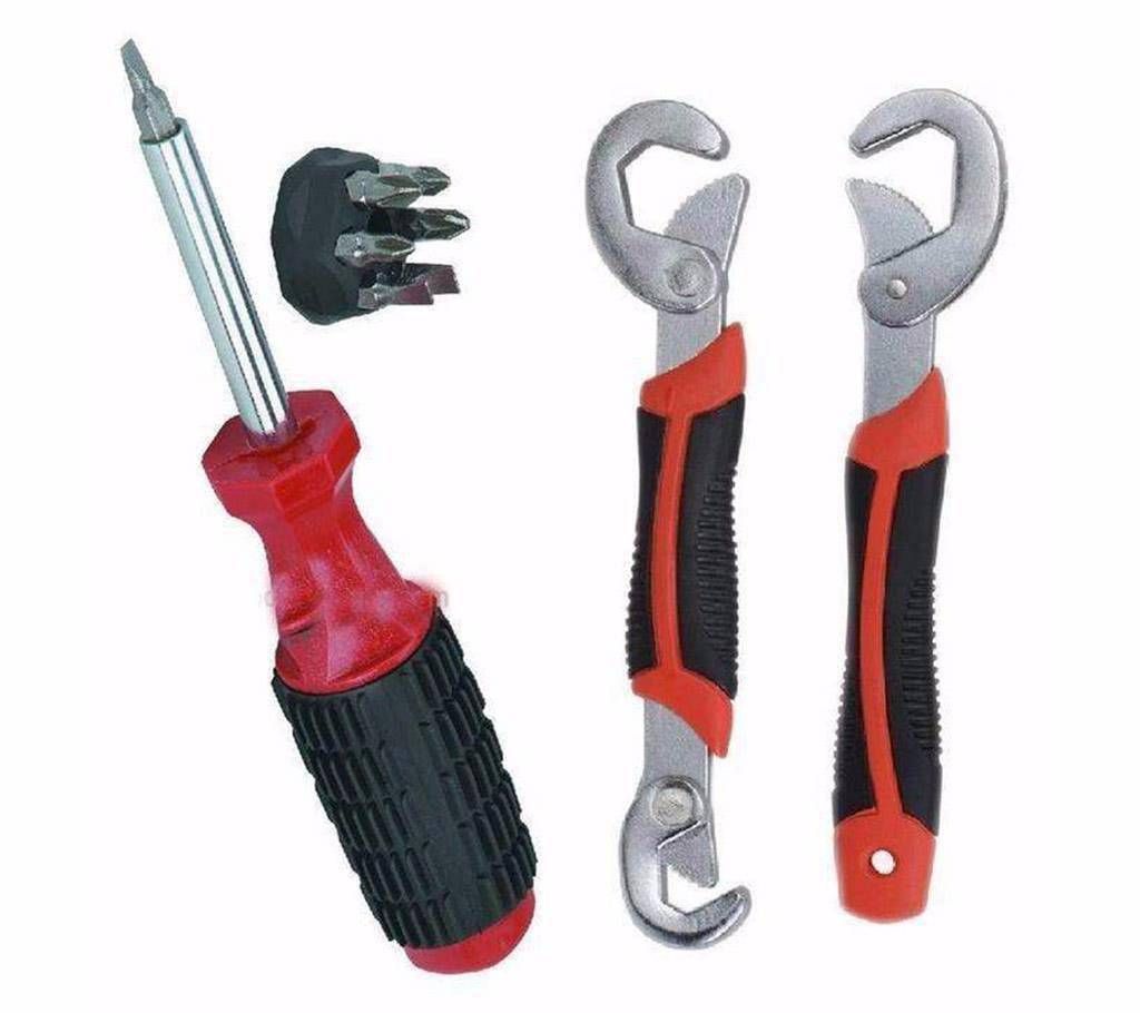 Snap and Grip & 6 In 1 Tool Set Combo