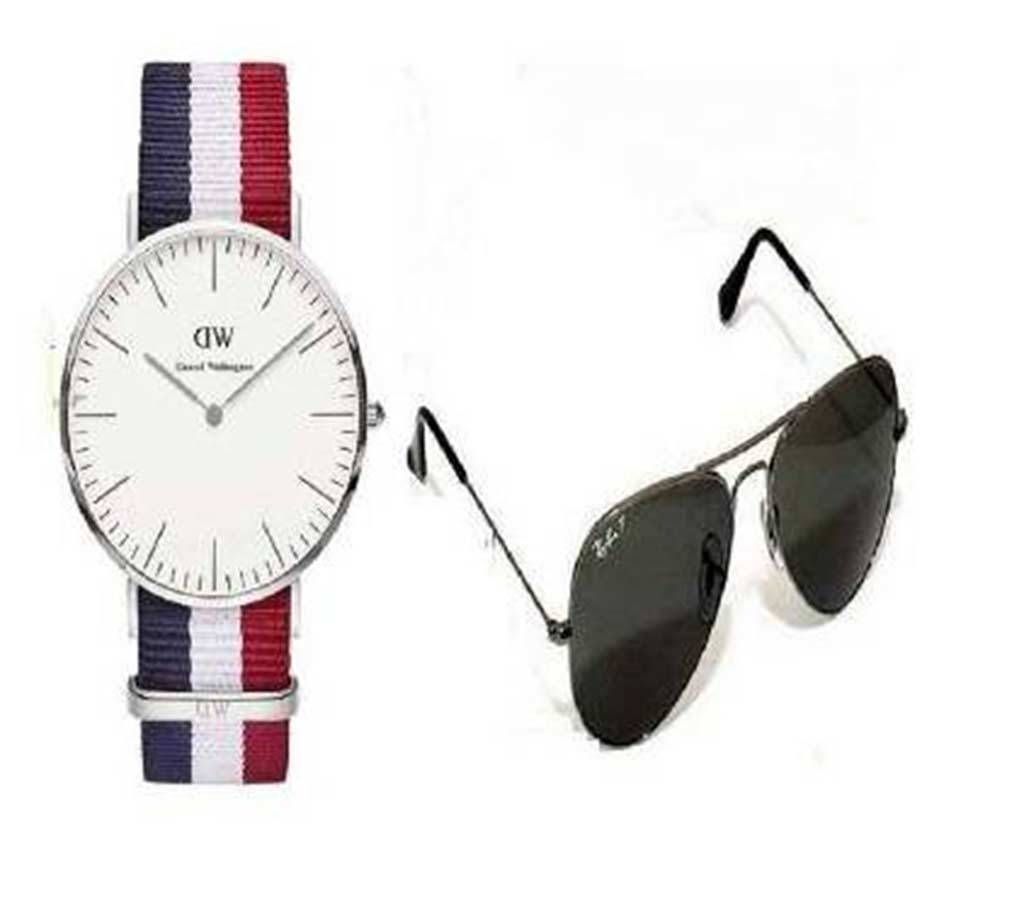 DW Gents Watch + RAY BAN Gents Sunglasses (Copy)
