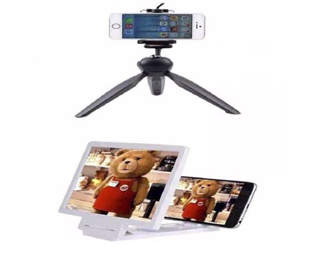 Mobile Stand & Screen Magnifier
