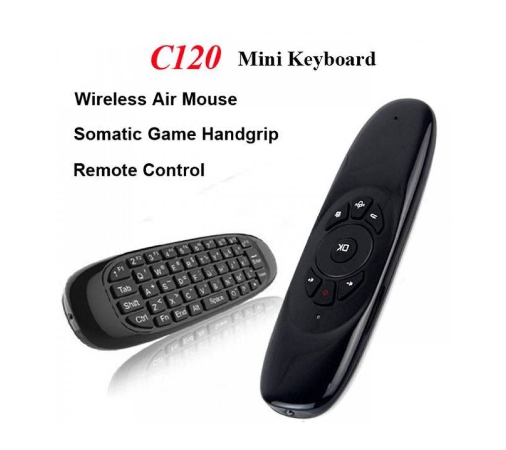 C120 2.4GHz Mini Wireless Air Mouse with Keyboard
