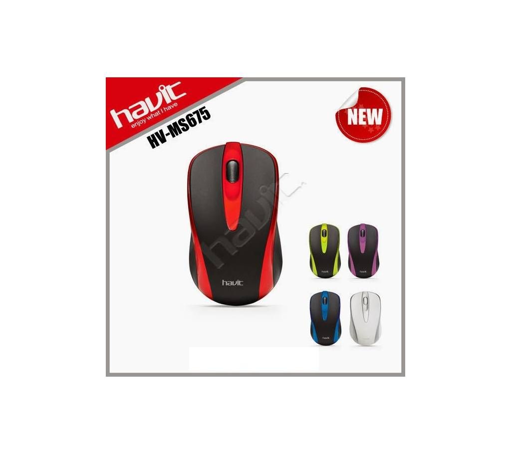 HAVIT HV-MS675 USB WIRED OPTICAL MOUSE