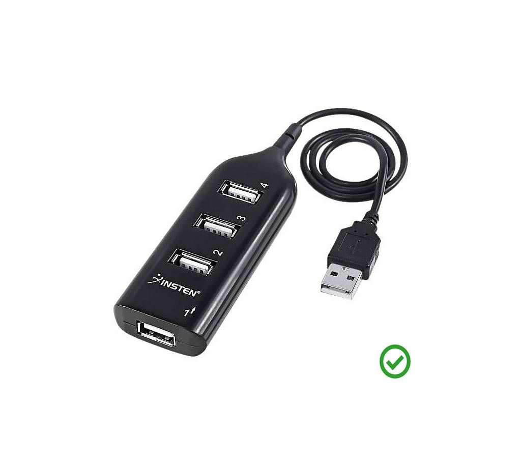 Computer & Laptop USB Hub 3 Port- Black