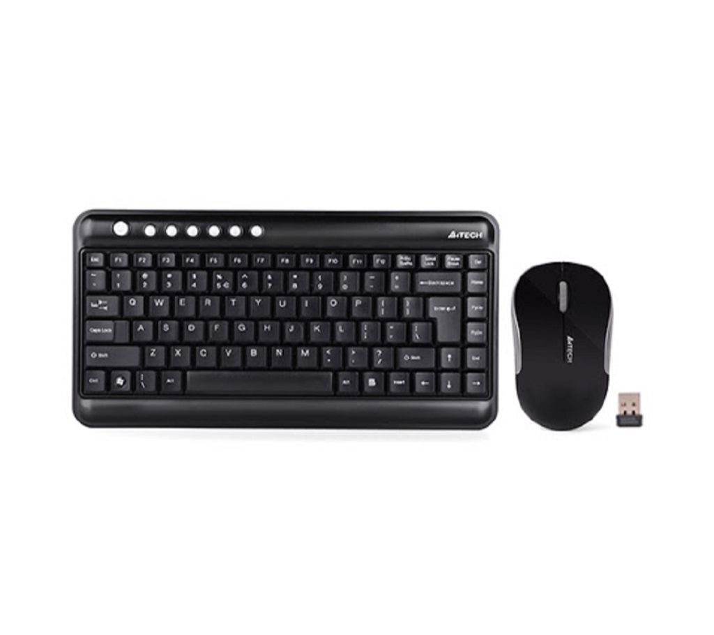 A4 Tech 3300N Wireless Keyboard With Padless Mouse