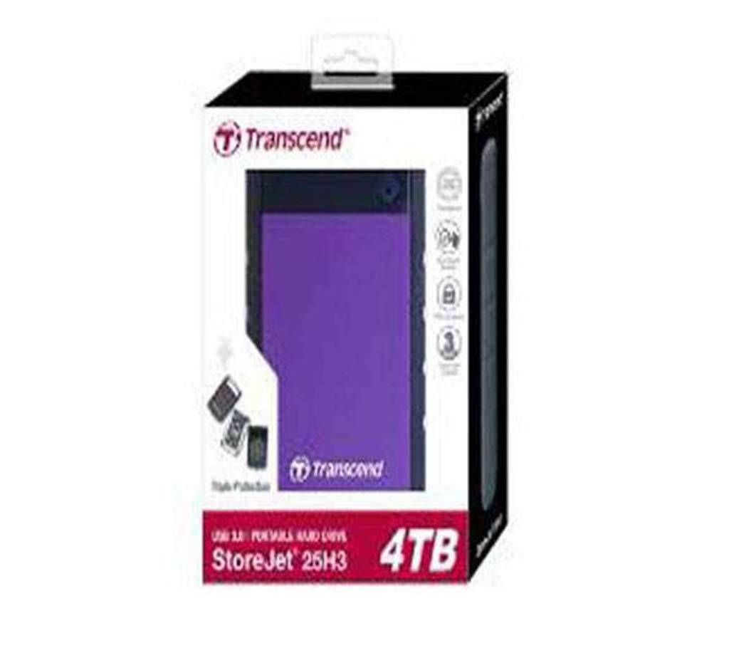 TRANSCEND PORTABLE HARD DRIVE-4TB