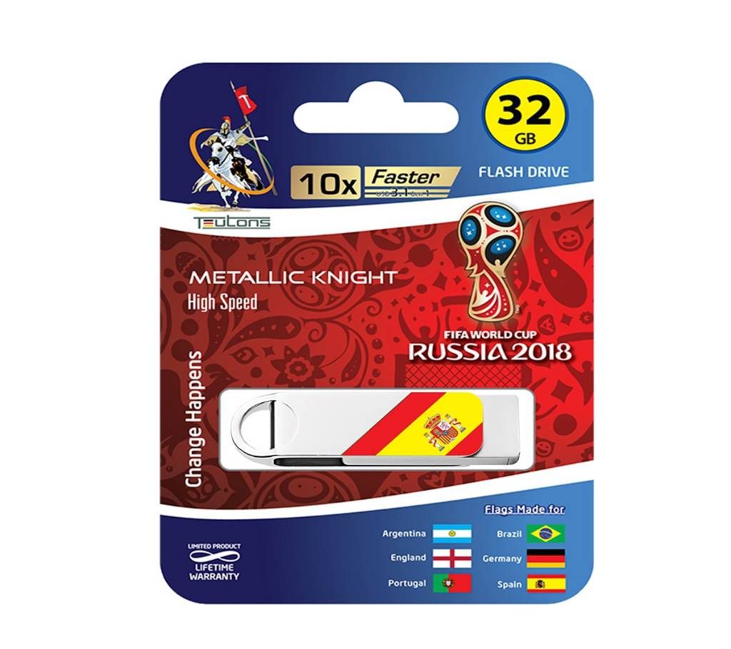 TEUTONS Metallic Knight 32GB (Spain) Pendrive