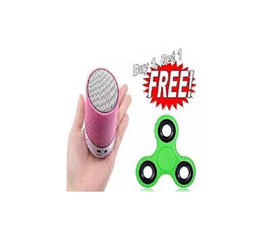 Led Light Mini Bluetooth Speakers free High Grade Fidget Spinner