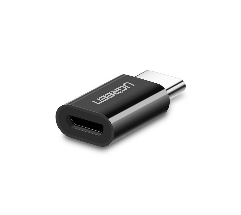 USB 3.1 Type-C to Micro USB Adapter ABS case Black