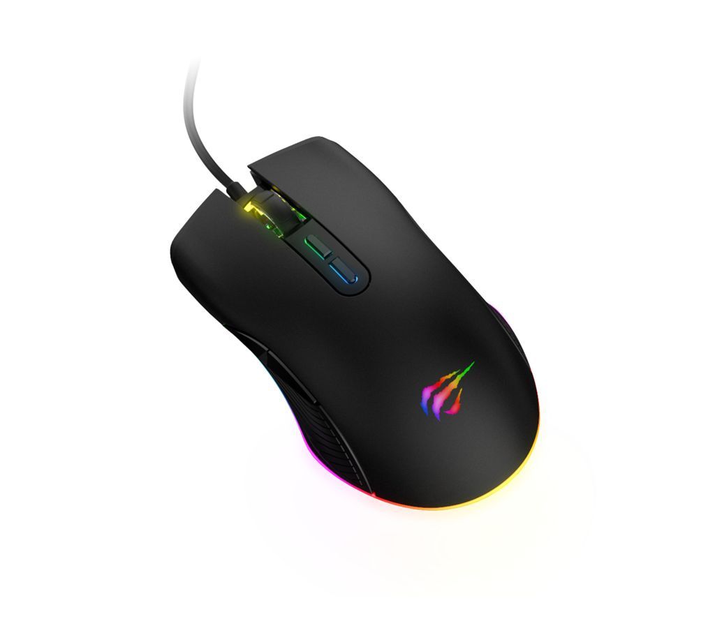 Havit MS877 Backlit Usb Gaming Mouse Black RGB