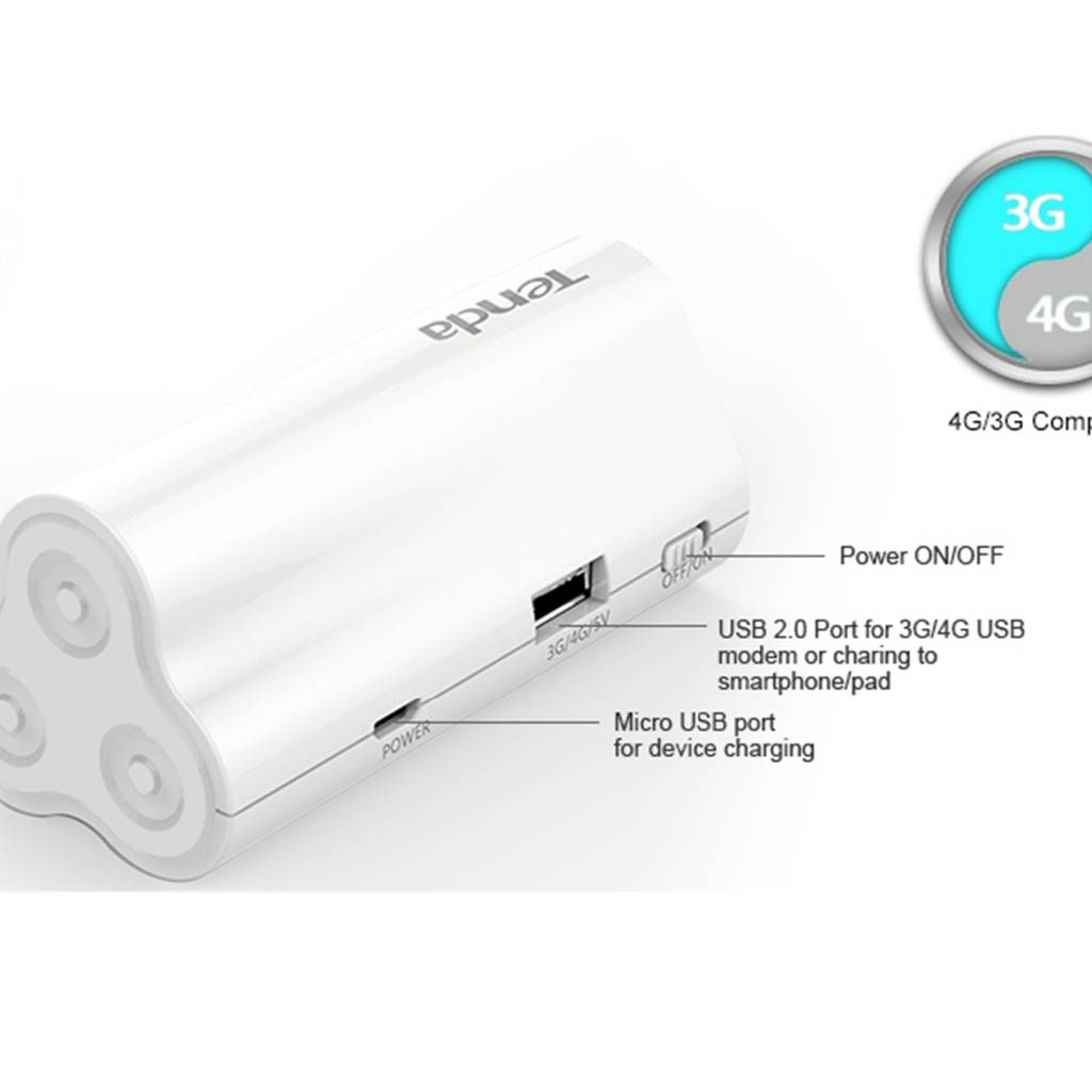 Tenda 3G 4G Poze Wireless Portabil Router 