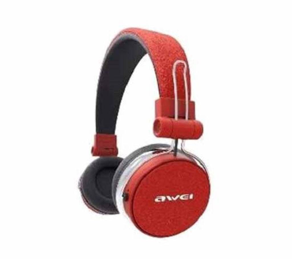 Awei A700BL Bluetooth 3D Stereo Headband-Red