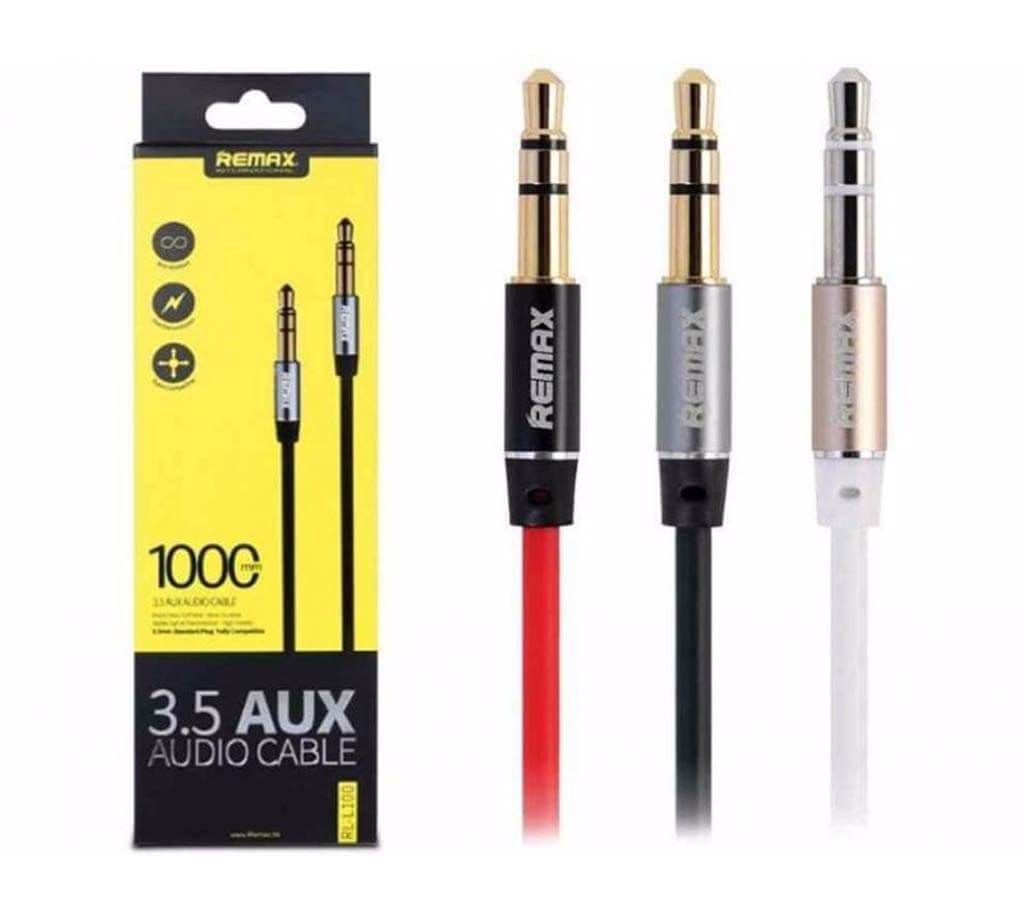 Remax 1M 3.5Mm Aux Rm-L100 Male To Male converter  