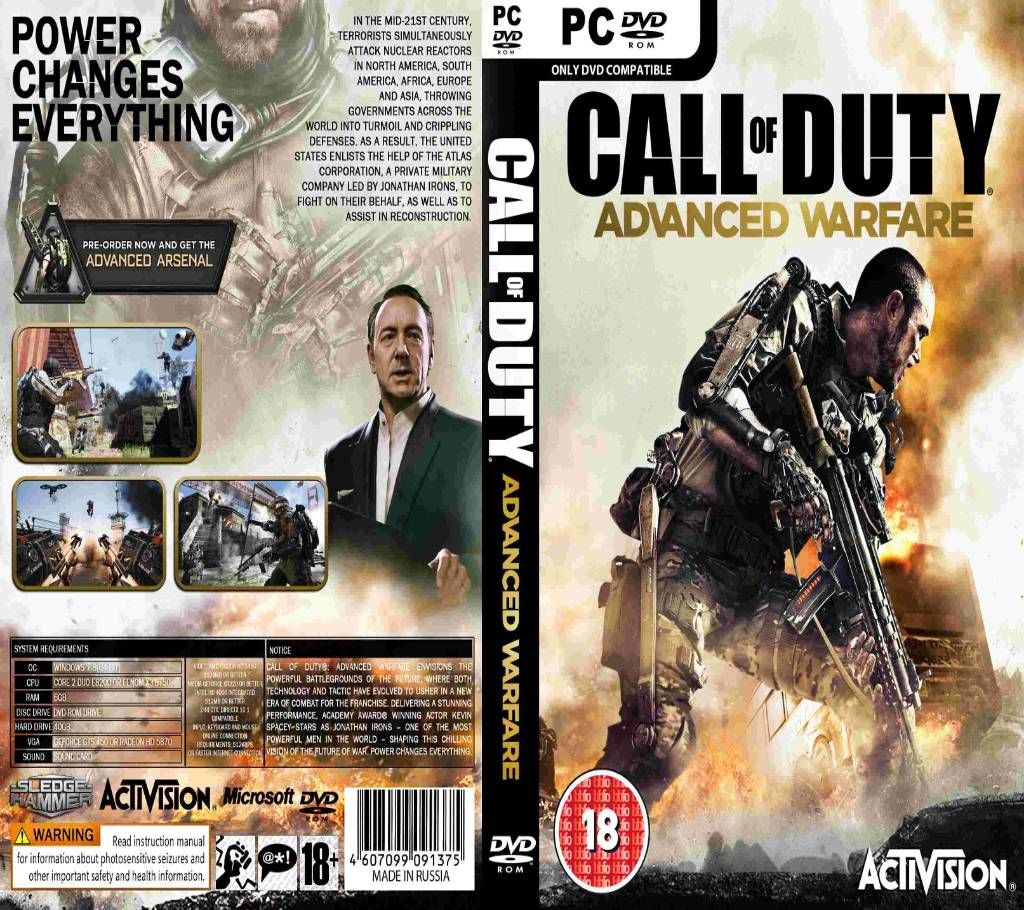 Call Of  Duty Advanced Warfare PC DVD