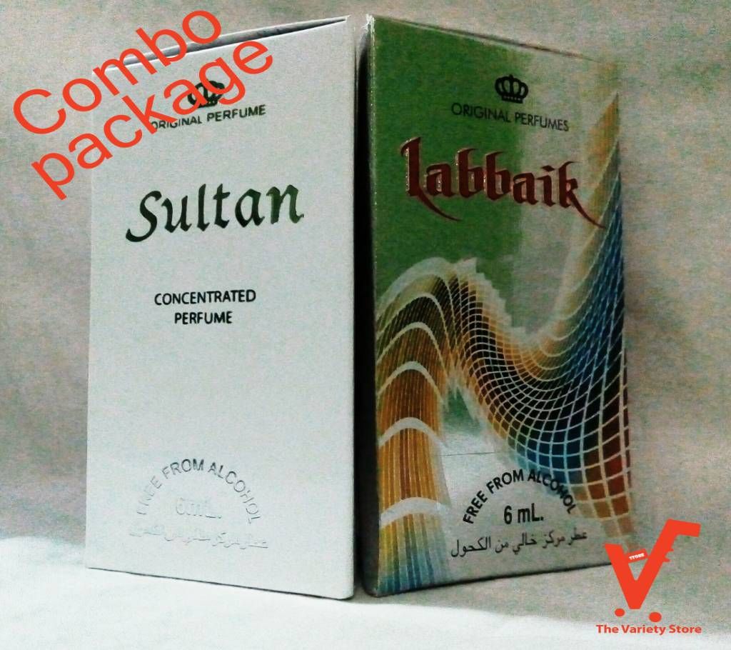 Labbaik+Sultan Attar 6ml each Bangladesh