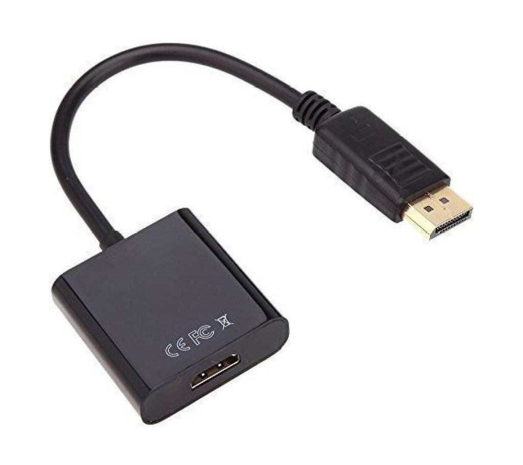 DisplayPort DP Male to HDMI Female Adapter Cable Converter