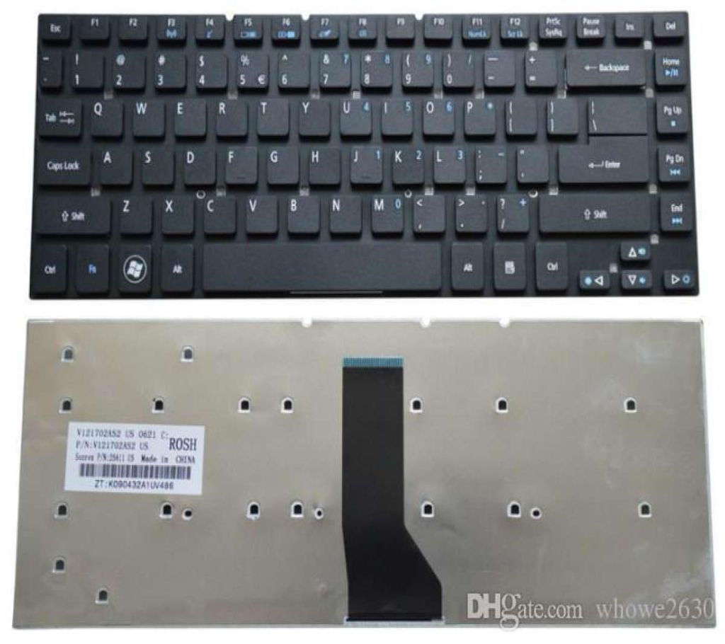 keyboard without frame for Acer Aspire ES1-511 E5-411 E5-471 E1-470 E1-432 V3-472 E1-422 3830 4830 4755 E1-472 E1-410 ES1-411 E1-430 E5-421 ES1-421 ES