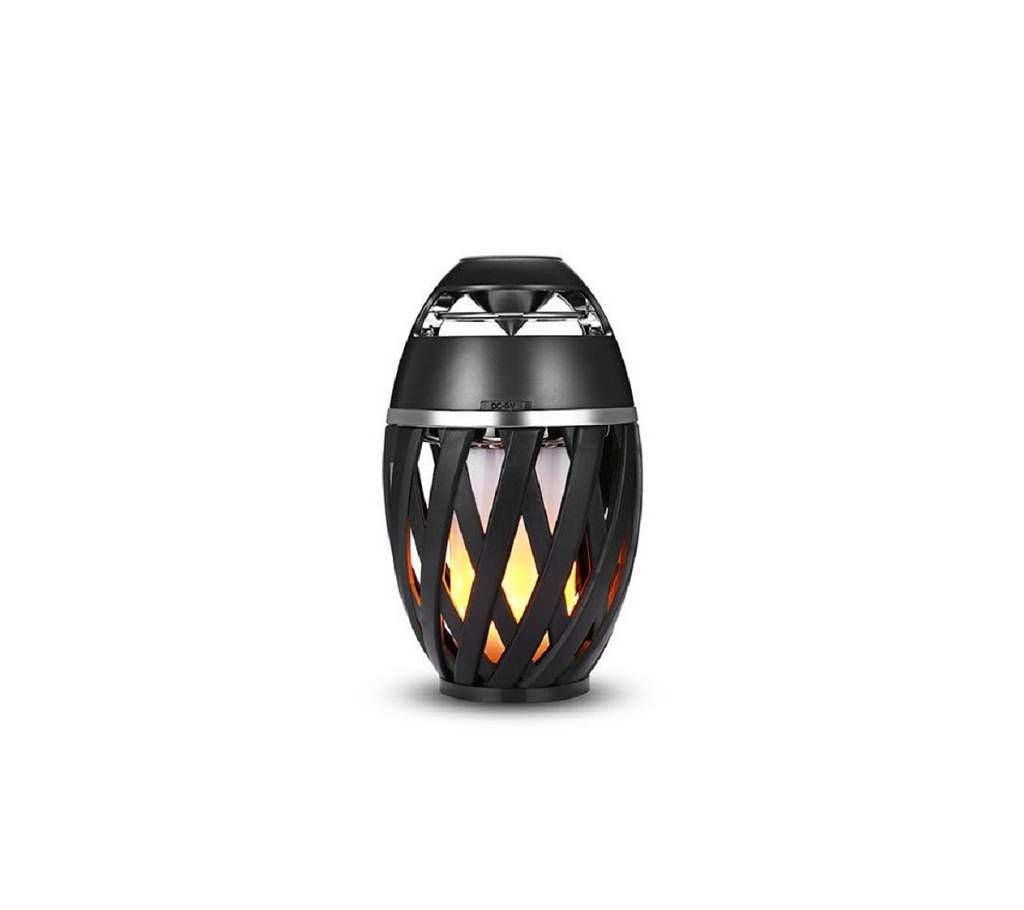 Led Flame Atmosphere Light Lamp Wireless Bluetooth Speaker
