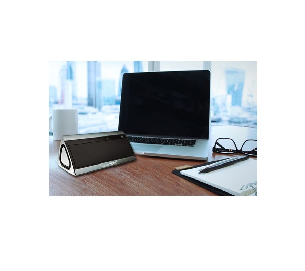 SoundBot SB520PRO 3D HD Bluetooth NFC Wireless Speaker with Passive Subwoofer and Built-In Microphone