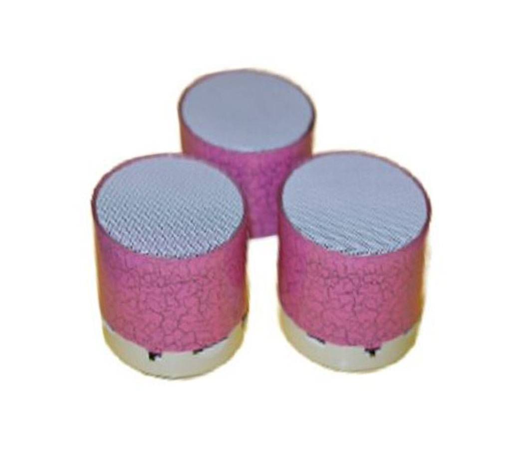 Light Mini Bluetooth Speaker-Pink-1Pcs 