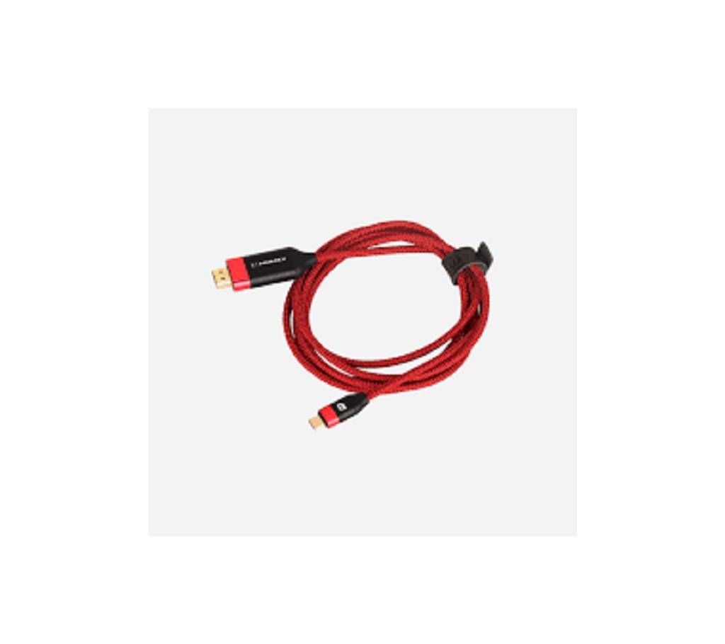 BLACK RED 20 METER HDMI PC Cable