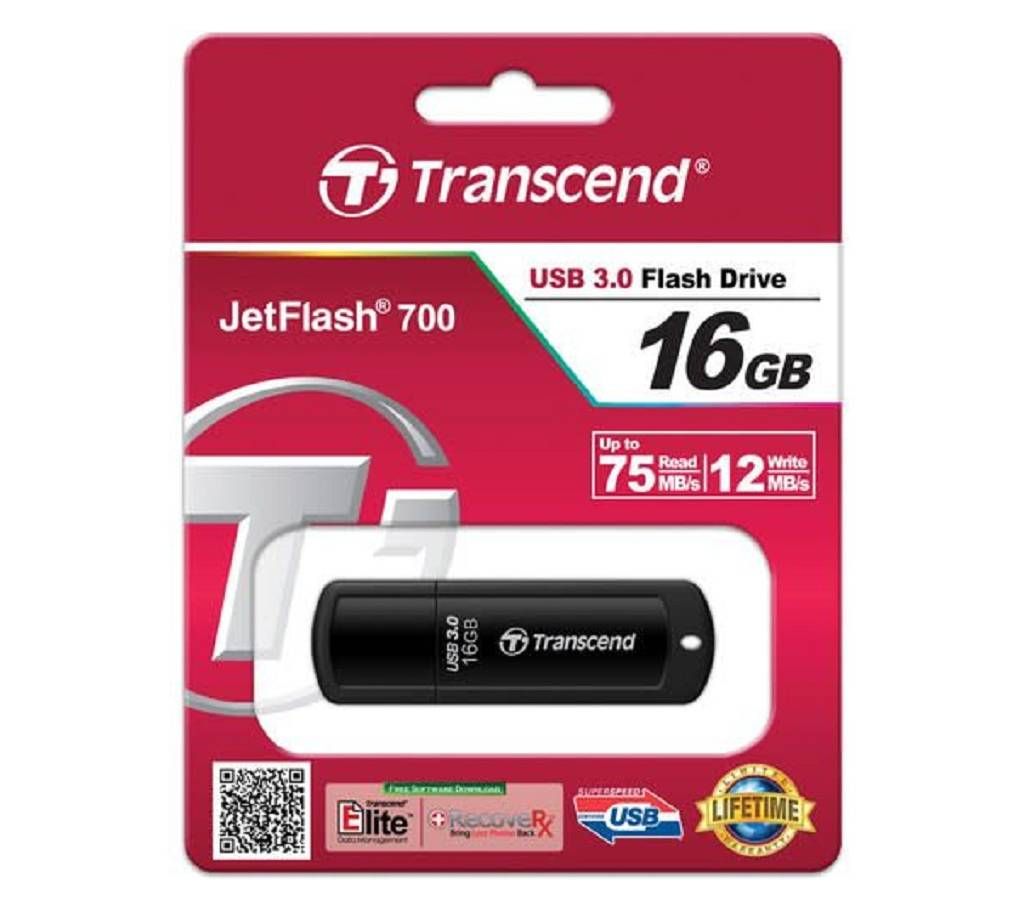Transcend Pen Drive - 16 GB Usb 3.0