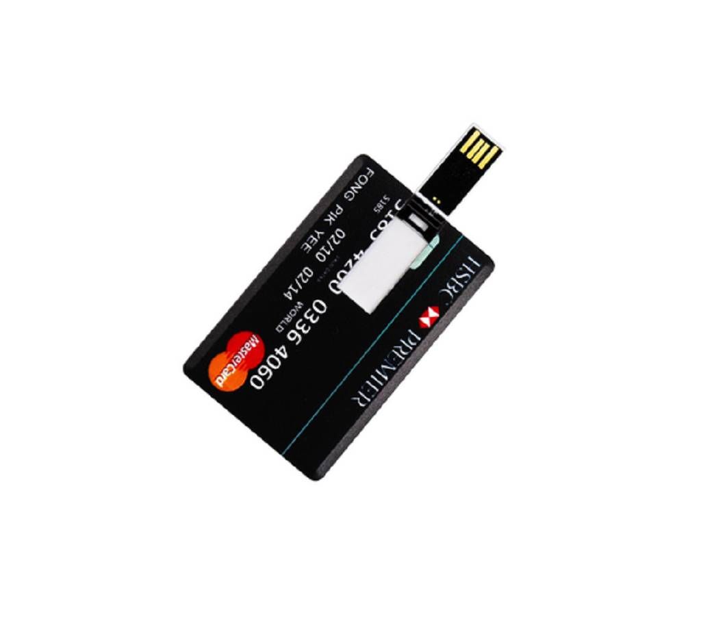 32GB HSBC Visa Card Shape Pendrive