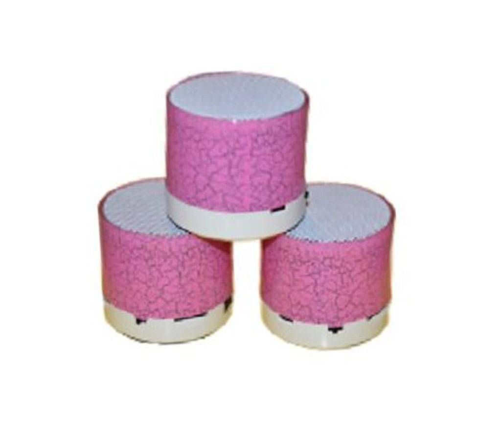 Light Mini Bluetooth Speaker 2020-Pink-1Pcs 