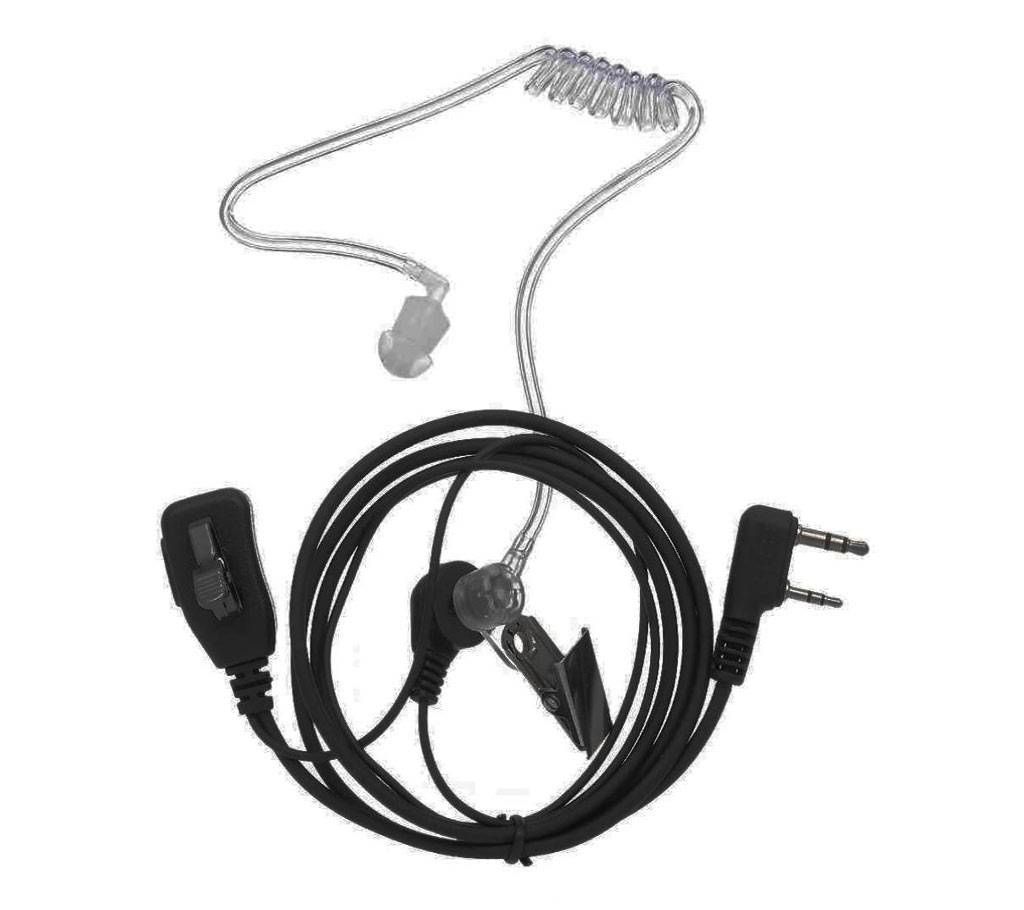 Single Side Audio Tube Headphone for CB Radio baofeng