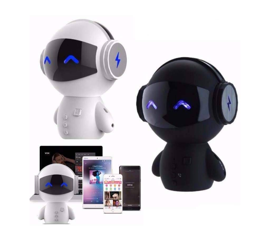 Robot Bluetooth Speaker With Power Bank