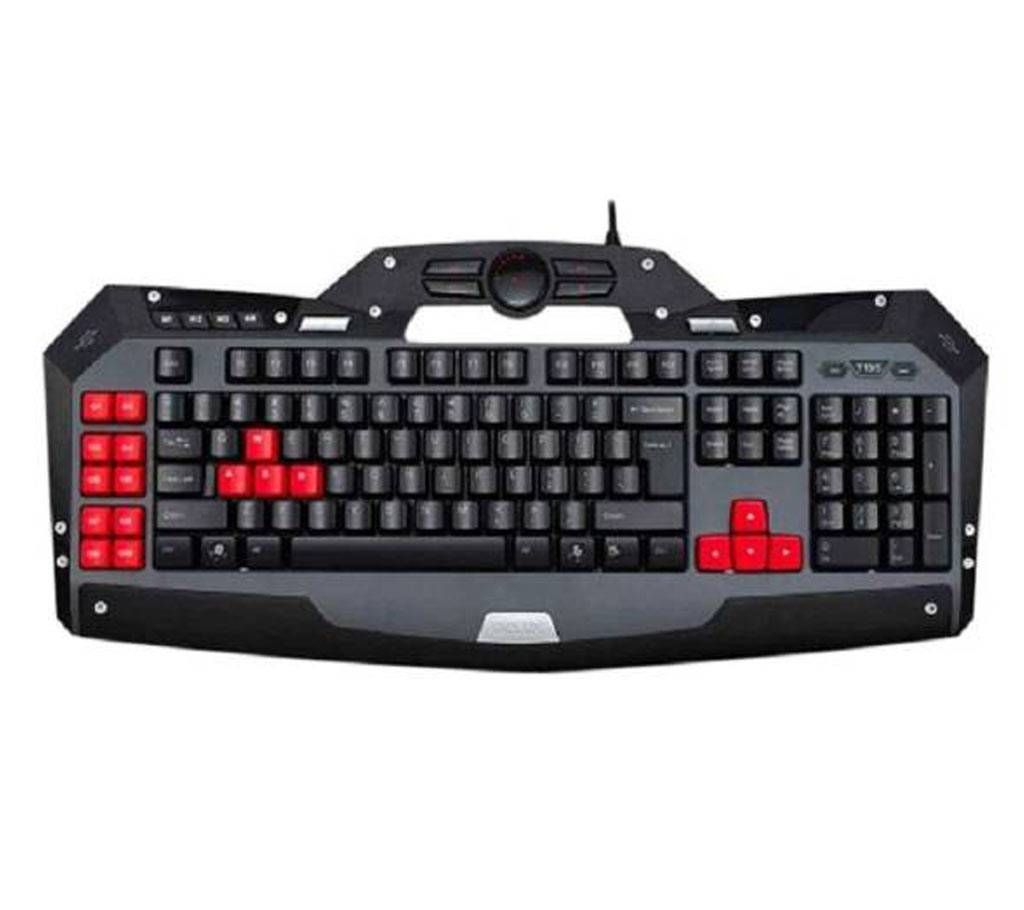 Delux DLK-T15U - USB - Gaming Keyboard - Black