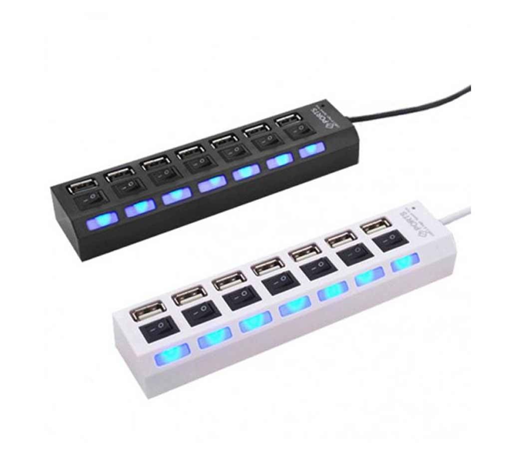 7 Port USB High Speed HUB