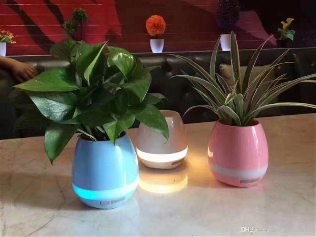 Creative Blue tooth Smart Music Flower Pot