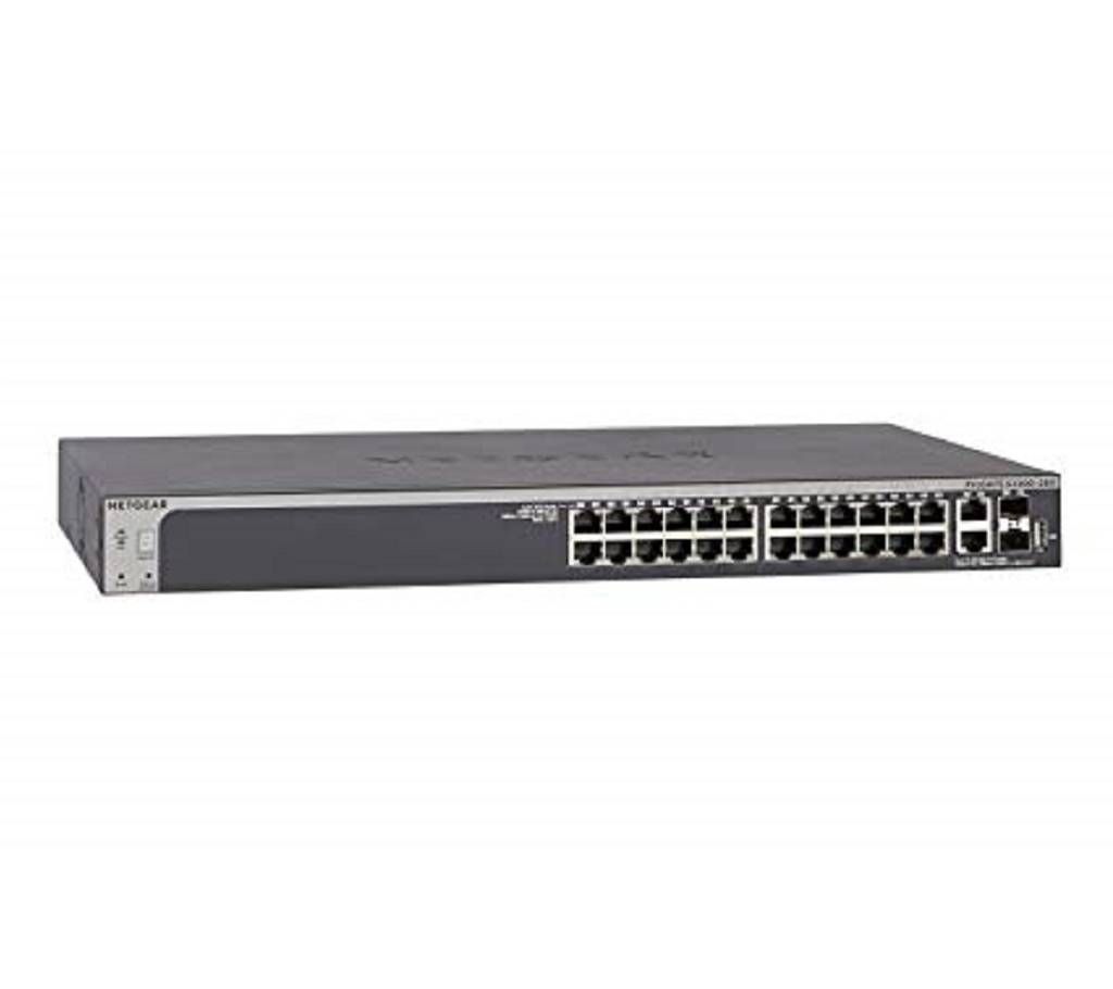 28-PORT GIGABIT STACKABLE L2 MANAGE SWITCH + 2-10G & 2SFP Combo PORT Lifetime Warranty