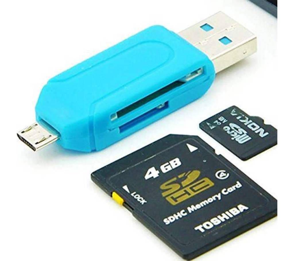 OTG Card Reader for Smartphone