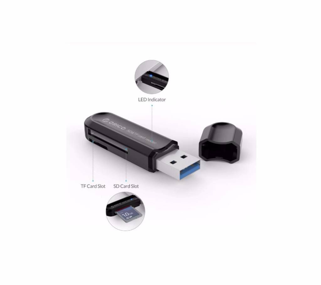 ORICO USB 3.0 All in 1 Multi Memory Card Reader