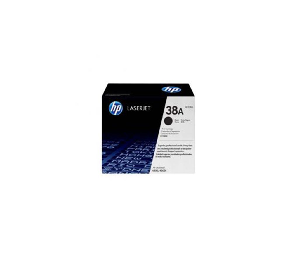 HP 38A Black Original Toner Cartridge