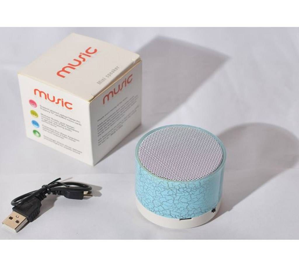 Mini Bluetooth Lighting Dancing Speaker-Blue