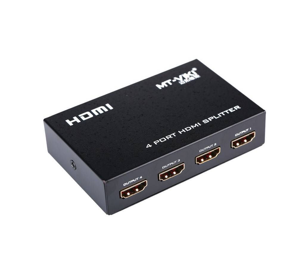 4 PORTS METAL BOX HDMI SPLITTERAMPLIFIER