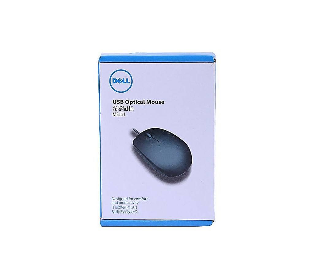 Dell WiRed Mouse MS111 - Black
